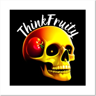 Think Fruity Think Positive Posters and Art